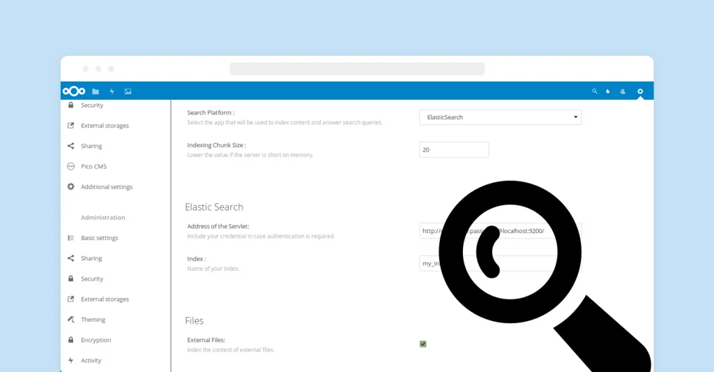 Nextcloud Full-text search