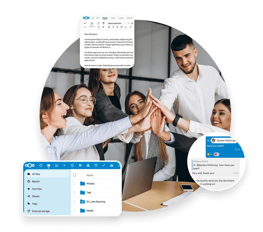 Nextcloud Hub online collaboration