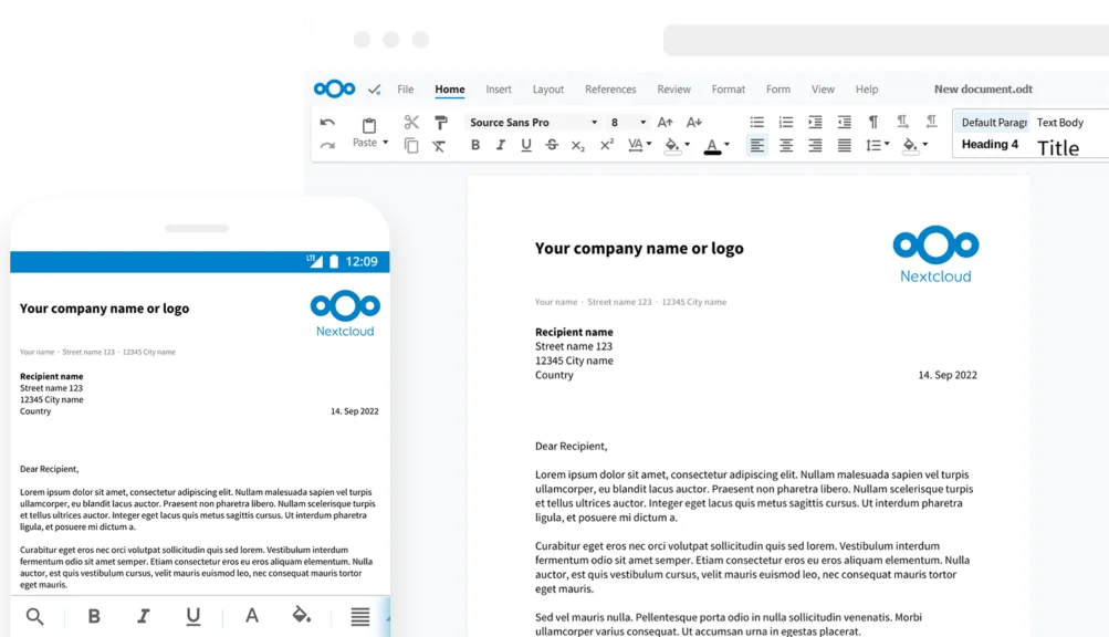 Nextcloud Hub 3 Office