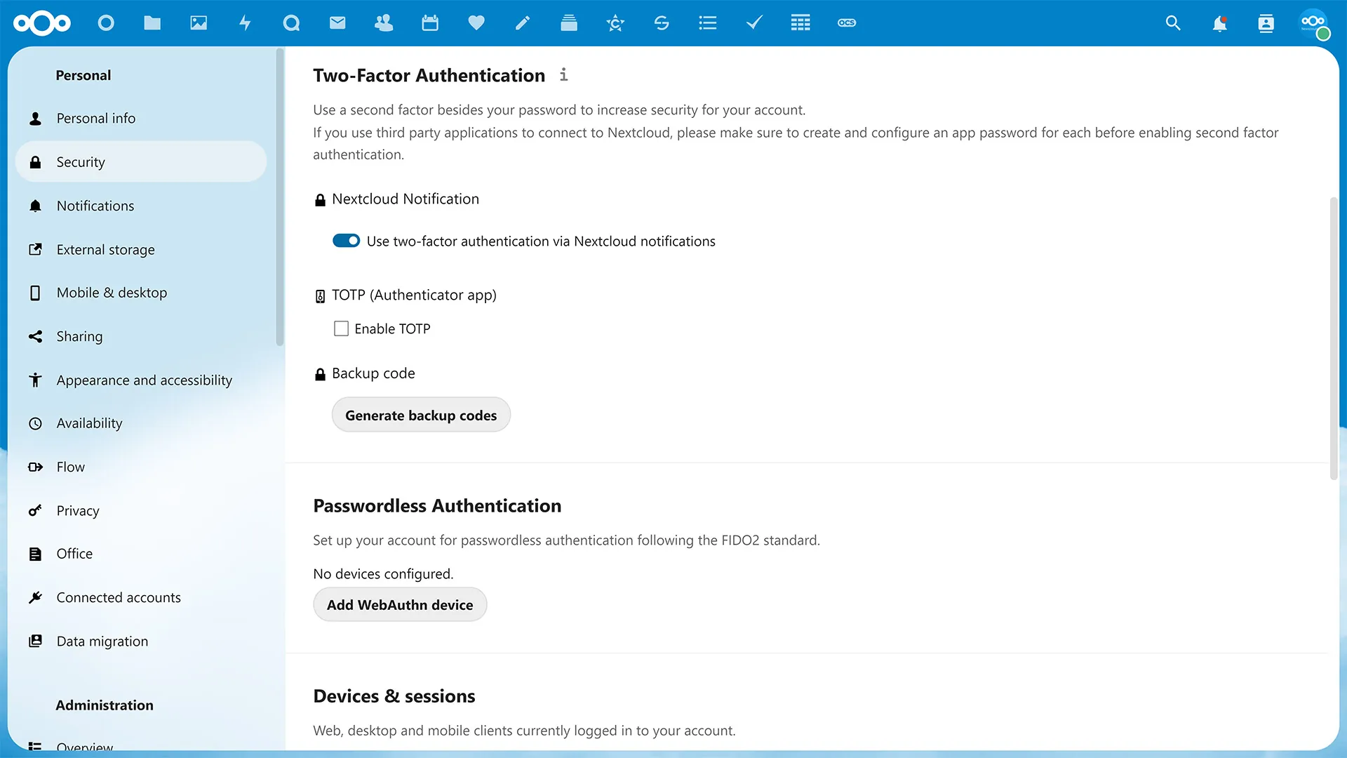 Nextcloud Security